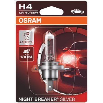 Osram Night Breaker Silver H4 P43t 12V 60/55W