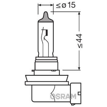 Osram NightBreaker Laser H11 PGJ-2 12V 55W 2 ks