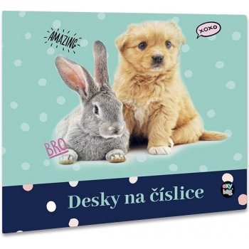 Oxybag Desky na číslice mazlíčci