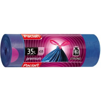 Paclan Premium stahovací 35 l 30µm 15ks