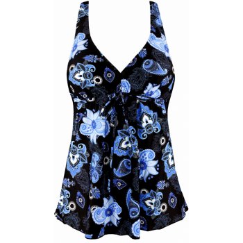 Pavla blue tankini plavkové tílko D026 tmavě modrá