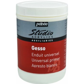 Pébéo Studio Gesso univerzální akrylový šeps 1000 ml bílý