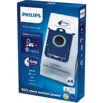 PHILIPS S-Bag Classic Long Performance FC8021/03 4ks