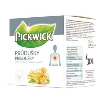 Pickwick Průdušky s lipovým květem 10 x 2.2 g