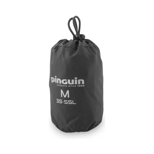 Pláštěnka na batoh Pinguin Raincover M 35-55l černá