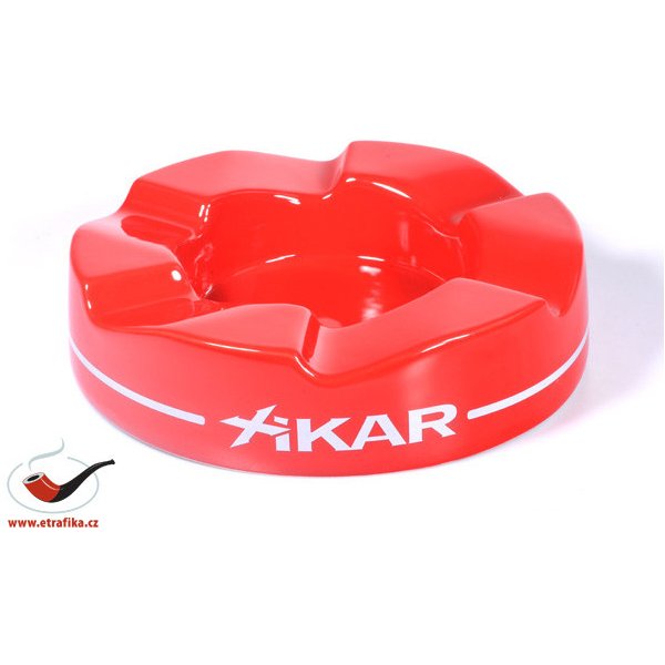 popelník Doutníkový Xikar Ashtray Wave Red 429WRD