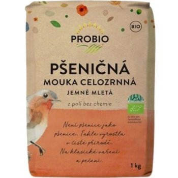 ProBio Bio Mouka pšeničná celozrnná jemně mletá 1000 g