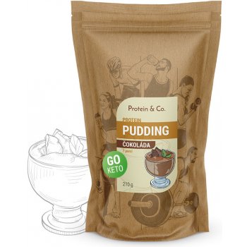 Protein&Co. Keto proteinový puding 210 g