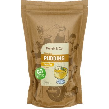 Protein&Co. Keto proteinový puding 600 g