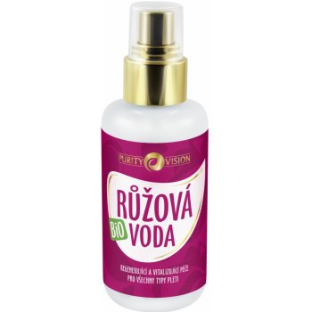 Purity Vision Růžová voda ze vzácné damašské růže 100 ml