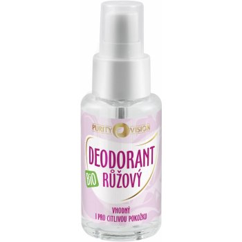 Purity Vision Růžový deokrystal spray BIO 50 ml