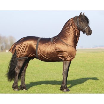 QHP Ochranná deka Friesian brown