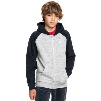 Quiksilver mikina Easy Day Zip Kids šedá