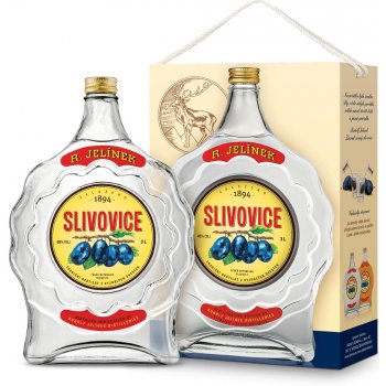 R. Jelínek Slivovice 45% 3 l (holá láhev)