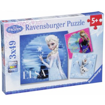 Ravensburger Ledové království Elsa Anna Olaf 3v1 3 x 49 dílků