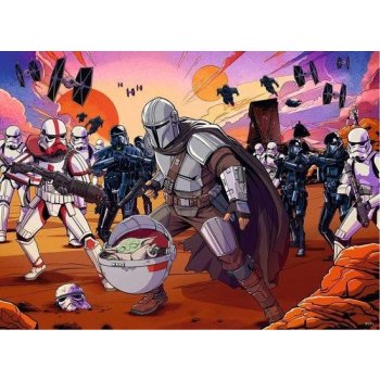 Ravensburger Star Wars Mandalorian 200 XXL dílků