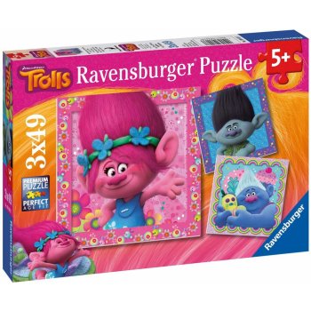 Ravensburger Trollové 3 x 49 dílků