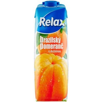 Relax 100% Brazilský pomeranč s dužinou 1l