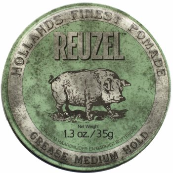 Reuzel pomáda na vlasy Green Grease Medium Hold Piglet 35 g