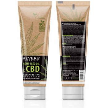 Revers regenerační krém na ruce s přírodním konopným olejem CBD 100 ml