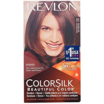 Revlon Color Silk barva bez amoniaku světlohnědá 51