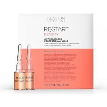 Revlon Restart Density Anti-Hair Loss Vials Ampule proti vypadávání vlasů 12 x 5 ml