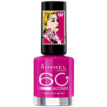 Rimmel London 60 Seconds Nail Polish By Rita Ora 498 Rain Rain Go Away 8 ml