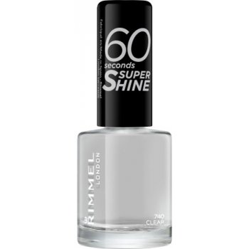 Rimmel London 60 Seconds Super Shine Nail Polish 740 Clear 8 ml