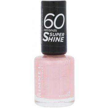 Rimmel London 60 Seconds Super Shine Nail Polish lak na nehty 210 Ethereal 8 ml