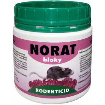 Rodenticid NORAT 25 parafínové bloky 300 g