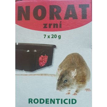 Rodenticid NORAT 25 zrno 7x20g