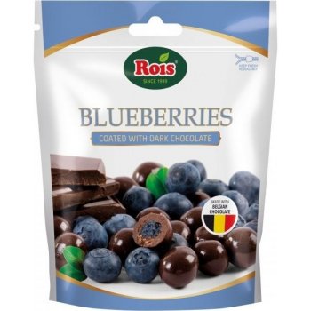 Rois Blueberries lyofilizované bůrovky v belgické hořké čokoládě 100 g