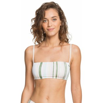 Roxy Sea And Waves Revo PT Bandeau WBB5/Bright White Kamuela Stripe