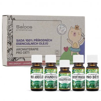 Saloos Aromaterapie pro děti 4 x 10 ml + 1 x 5 ml