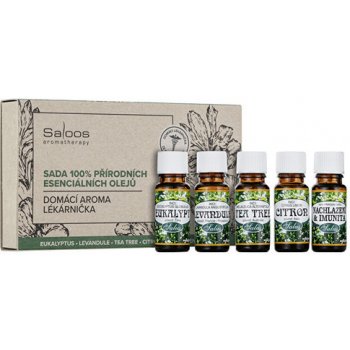 Saloos Domácí aroma lékárnička vonné oleje 5 x 10 ml