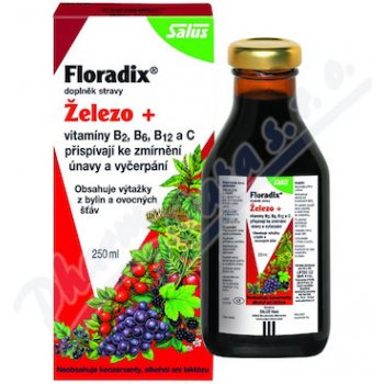 Salus Floradix železo+ 250 ml