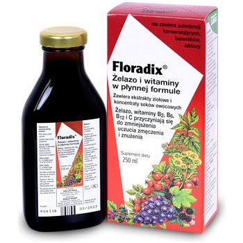 Salus Floradix Železo+ 500 ml