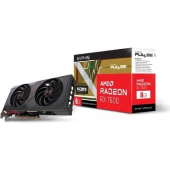 Sapphire Radeon RX 7600 PULSE 8GB GDDR6 11324-01-20G