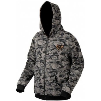 Savage Gear Mikina Black Savage Zip Hoodie