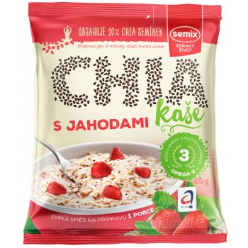 Semix Chia kaše jahody a smetana 65 g