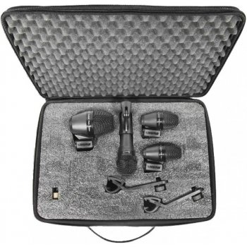 Shure PGADRUMKIT4 Sada mikrofonů pro bicí