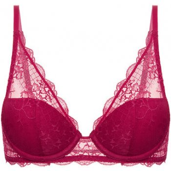 Simone Perele podprsenka TRIANGLE PUSH UP 12Z347 Cranberry