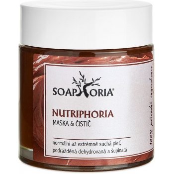 Soaphoria Nutriphoria maska a čistič pro zralou a citlivou pleť 120 ml