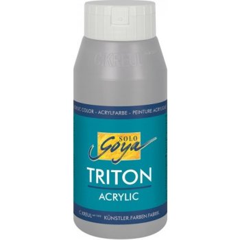 Solo Goya akrylová barva Triton 750 ml neutrální šedá