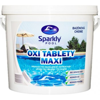 Sparkly POOL Oxi kyslíkové tablety MAXI 200g 5 kg