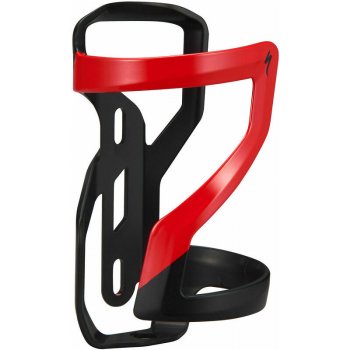 Specialized Zee Cage ll Composite Right Matte Black/Flo Red