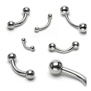 Šperky4U piercing do obočí kuličky OB01100-16063