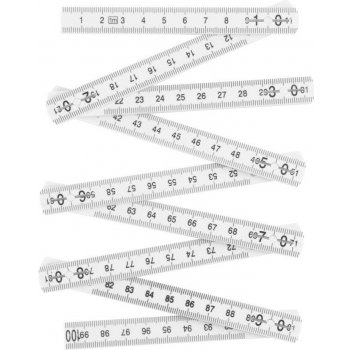 STREND PRO Meter FS28 1 m plastový biely 216638