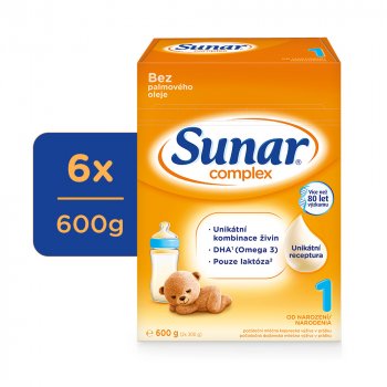 Sunar 1 complex 6 x 600 g