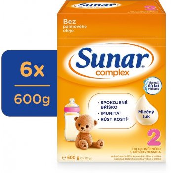 Sunar 2 complex 6 x 600 g